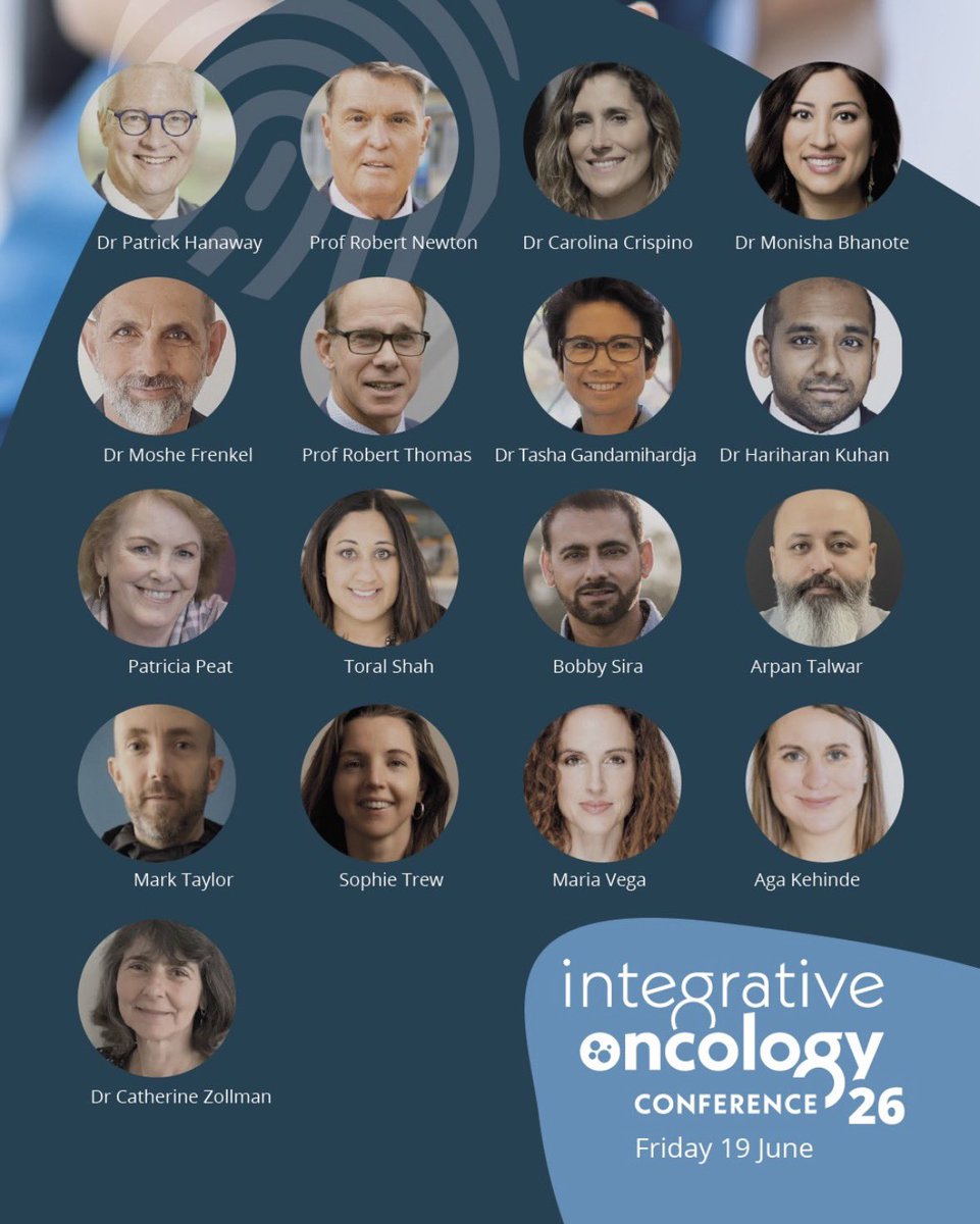 ipmcongress's tweet image. Cancer care is evolving.

Beyond treatment → whole-person care

🧬 Gut–cancer axis
⚡ Metabolic therapies
🥗 Nutrition &amp;amp; lifestyle
🏃 Exercise medicine

📍 London | 19 June
👉 ipmcongress.com

#IntegrativeMedicine #Oncology #HealthcareInnovation