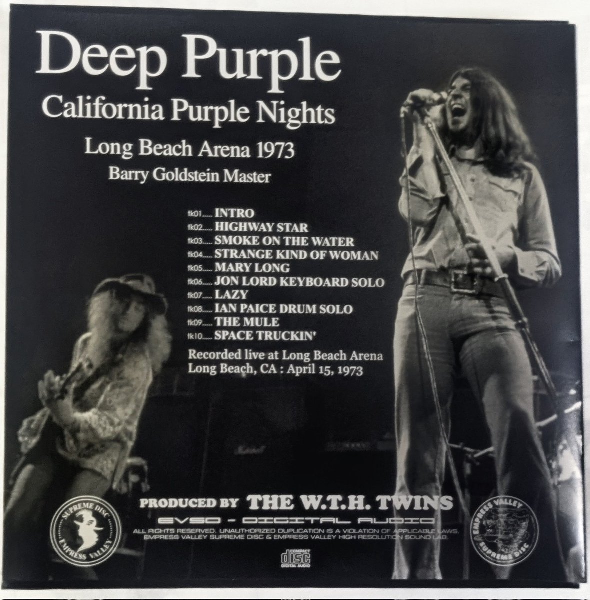 Deep Purple『California Purple Nights Long Beach Arena 1973 Barry