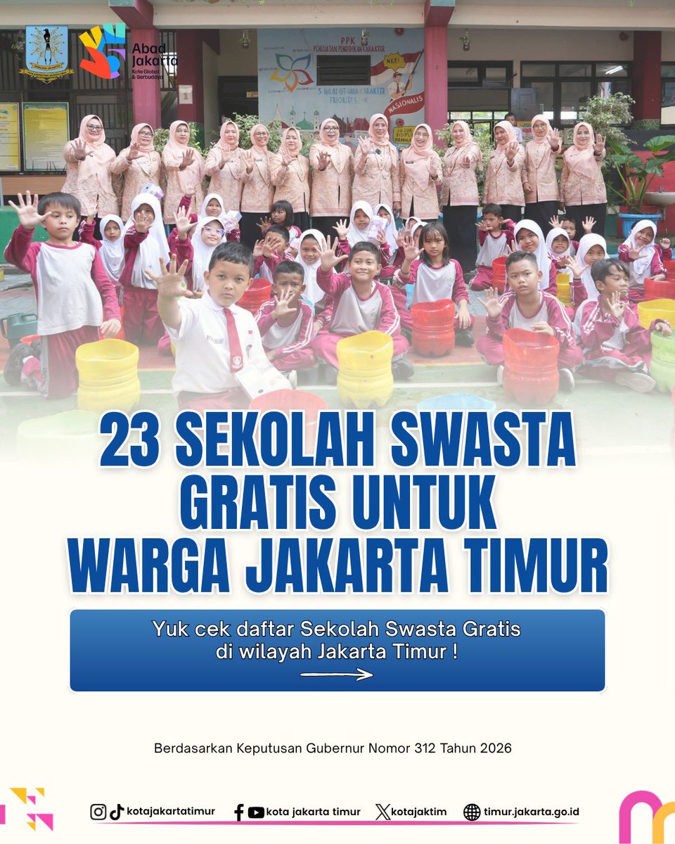 Akun Resmi Pemkot Adm. Jakarta Timur tweet media
