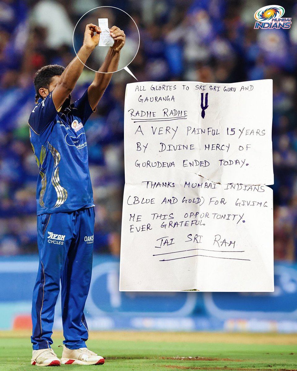 Mumbai Indians tweet media