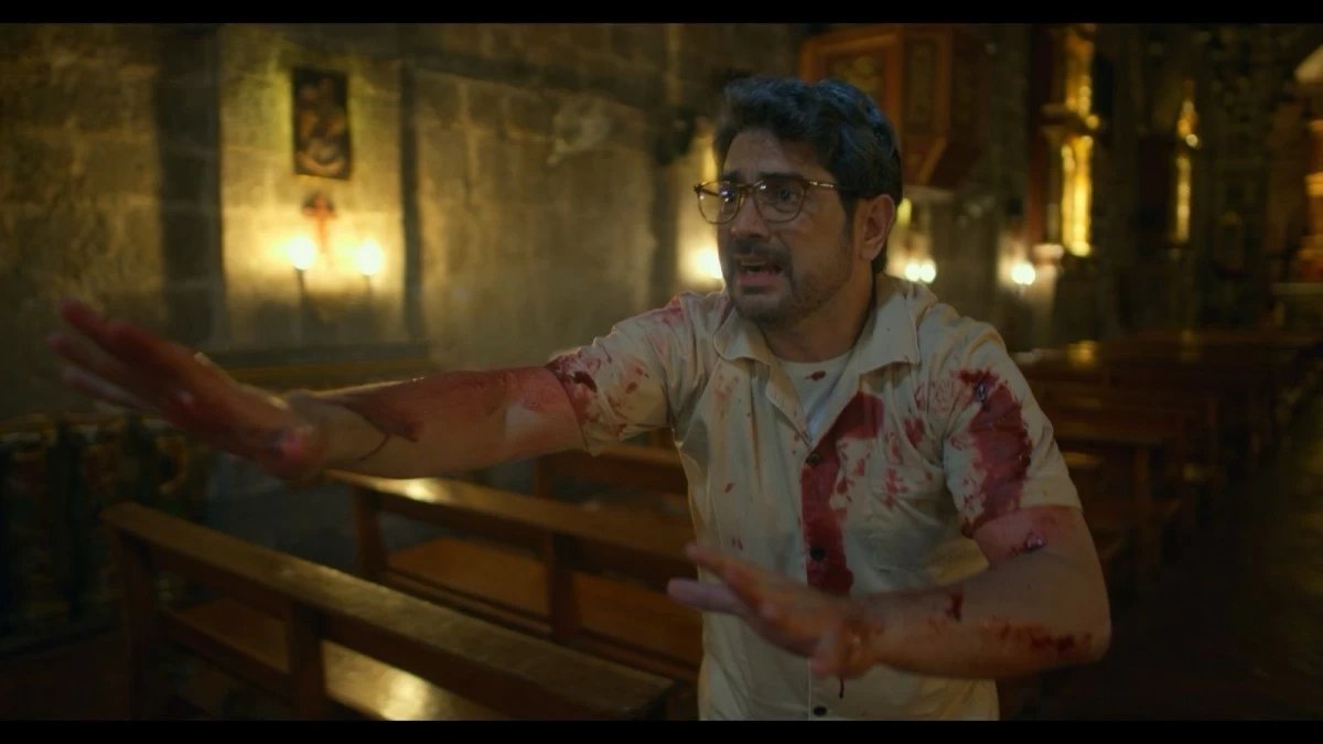 cbo_channel's tweet photo. LOOK: Stills from 'Drug War: A Conspiracy of Silence'

A priest (Ian Veneracion) &amp; a police officer (Jane Oineza) investigate a protégé’s death. Also starring Harvey Bautista, John Arcilla, Lotlot de Leon, Romnick Sarmenta, Yayo Aguila, Joem Bascon, Ryan Eigenmann, Gabby Padilla. https://t.co/E0q5KRcd8x