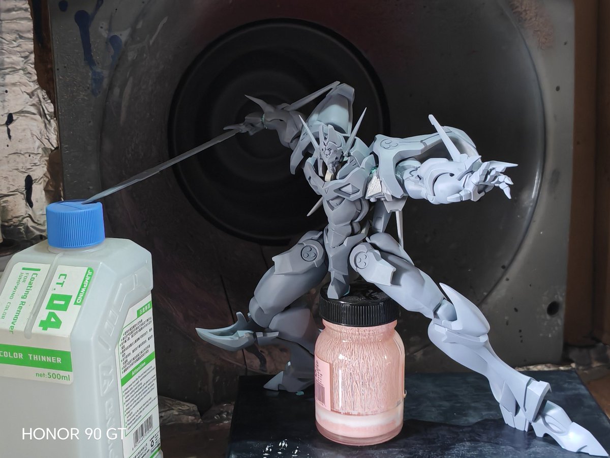 破邪大星ダンガイオー』弾劾凰 自作原型ガレージキット 大張正己の作画