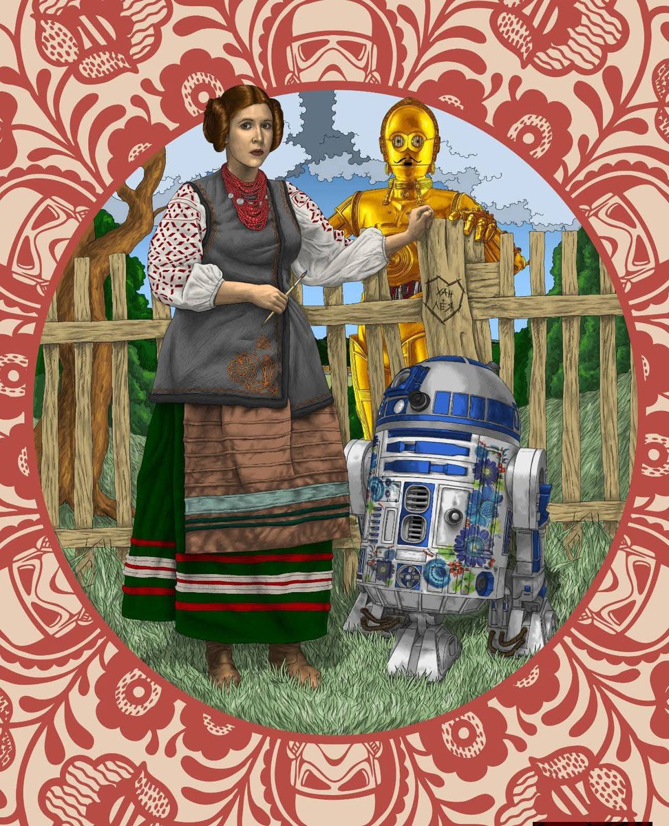 InUKRofficial's tweet photo. Star Wars, reimagined in Ukraine by Andrii Yermolenko https://t.co/o6sbwXquRS