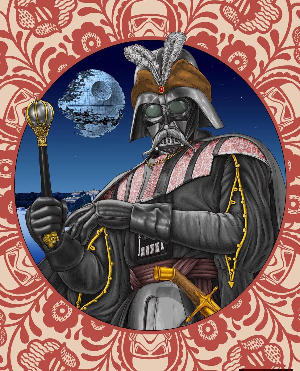 InUKRofficial's tweet photo. Star Wars, reimagined in Ukraine by Andrii Yermolenko https://t.co/o6sbwXquRS