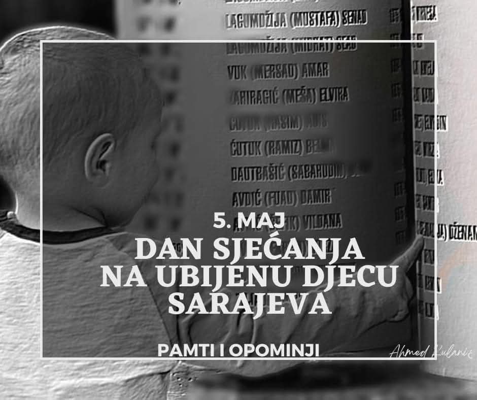 AKulanic's tweet photo. U tišini između uzdaha, između svakog koraka kroz ovaj grad, osjeti se praznina, muk i težina. To je tišina koja pripada ubijenoj djeci opkoljenog Sarajeva. Svako dijete bilo je svijet. Univerzum. https://t.co/La09WabPz0