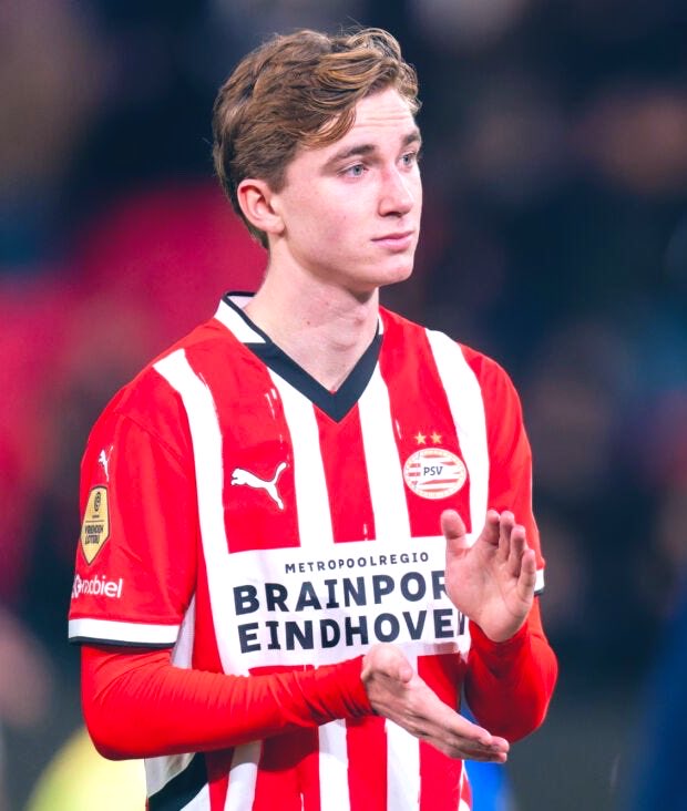 DeanJamesAFC's tweet image. 🗣️ || #Arsenal🏴󠁧󠁢󠁥󠁮󠁧󠁿 have reportedly initiated talks with the representatives of 20yo Midfielder, Tygo #Land🇳🇱, currently on loan at FC #Groningen, from #PSV.