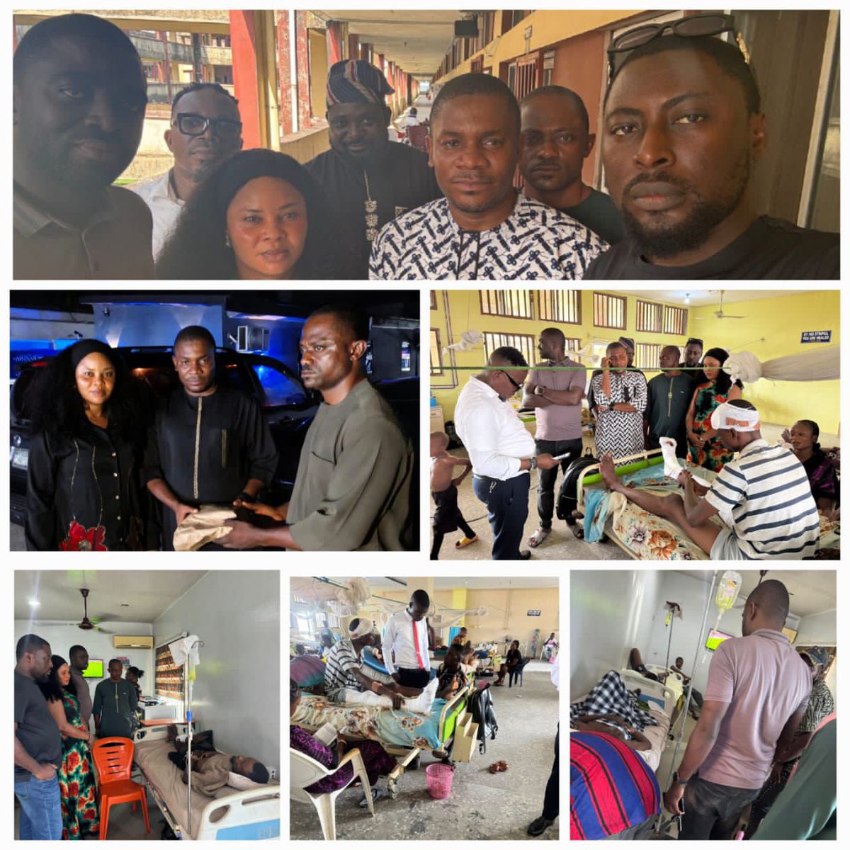 Ucj_Unicross's tweet photo. UNICROSS Alumni visited students injured in the May 1 crash in Calabar, offering support and donating ₦500,000 to help cover medical bills. They assured victims they’re not alone and pledged continued collaboration with the university to support recovery.

#StudentLifeMatter https://t.co/FV5LRcH0CR