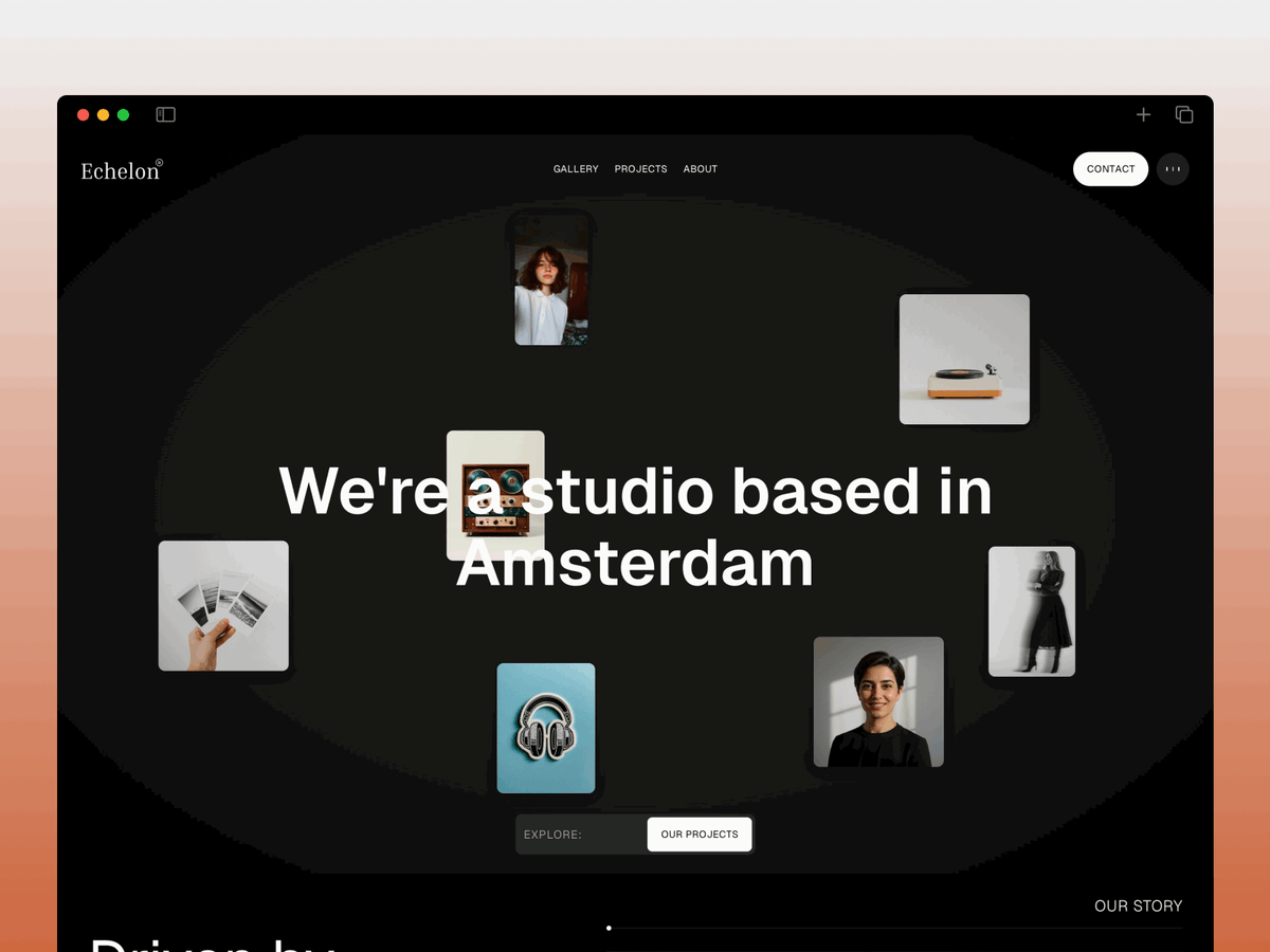 craftworkdesign's tweet photo. Introducing Echelon, a systems-first @Framer template built for visionary studios and brands.

Get for free → https://t.co/Kyyu3TWKag https://t.co/vsSBv6snVi