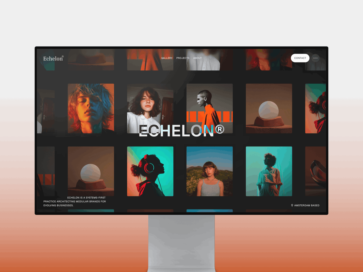 craftworkdesign's tweet photo. Introducing Echelon, a systems-first @Framer template built for visionary studios and brands.

Get for free → https://t.co/Kyyu3TWKag https://t.co/vsSBv6snVi