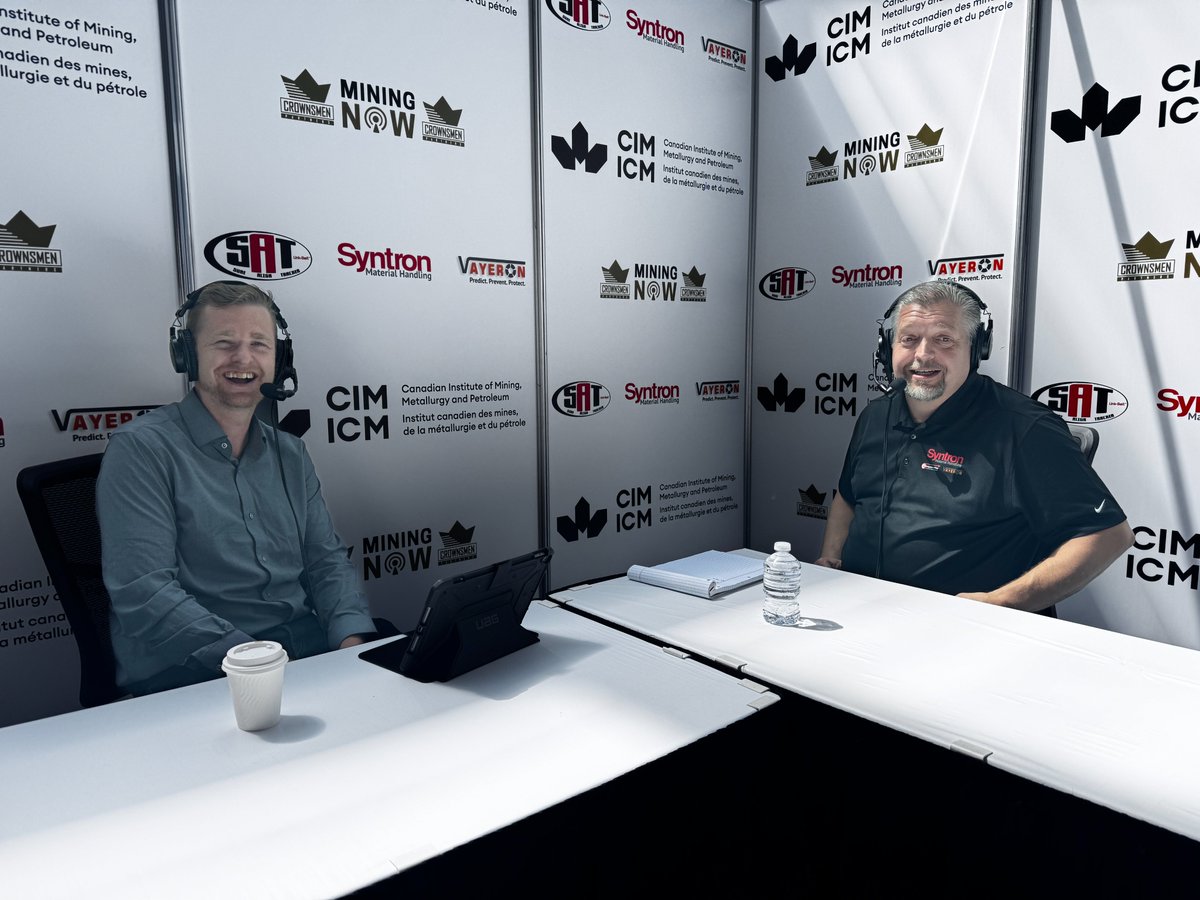 CrownsmenP's tweet image. VISIT @SyntronMH AT CIM CONNECT BOOTH 1048

Syntron Material Handling offers smart conveyor and crusher technologies that improve safety, efficiency, and uptime across mining operations. 

Coming Soon: youtube.com/channel/UC64Eg…

#CIMCONNECT #mining #videoproduction @CIM_ICM