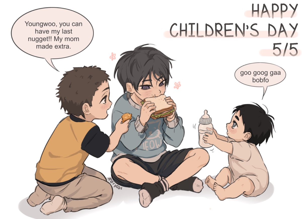 oowgnuoynihs's tweet photo. this is kinda late but happy childrens day!!!! #WetSand #웻샌드 https://t.co/XHxbltyHPe