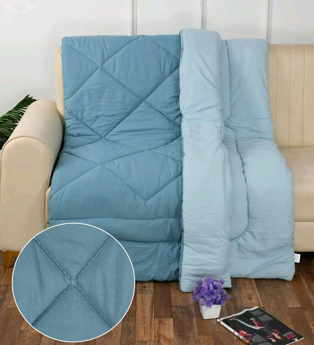 Mltextilepnp's tweet image. Wrap yourself in timeless comfort with M L Textile Panipat's exquisite quilt collection! 🌟 Perfectly styled for your modern home. Which color dreams will you weave tonight? ✨ Contact us at 8059354154. #MLTextilePanipat #CozyLiving #HomeInteriors #SolidColors #Reversible