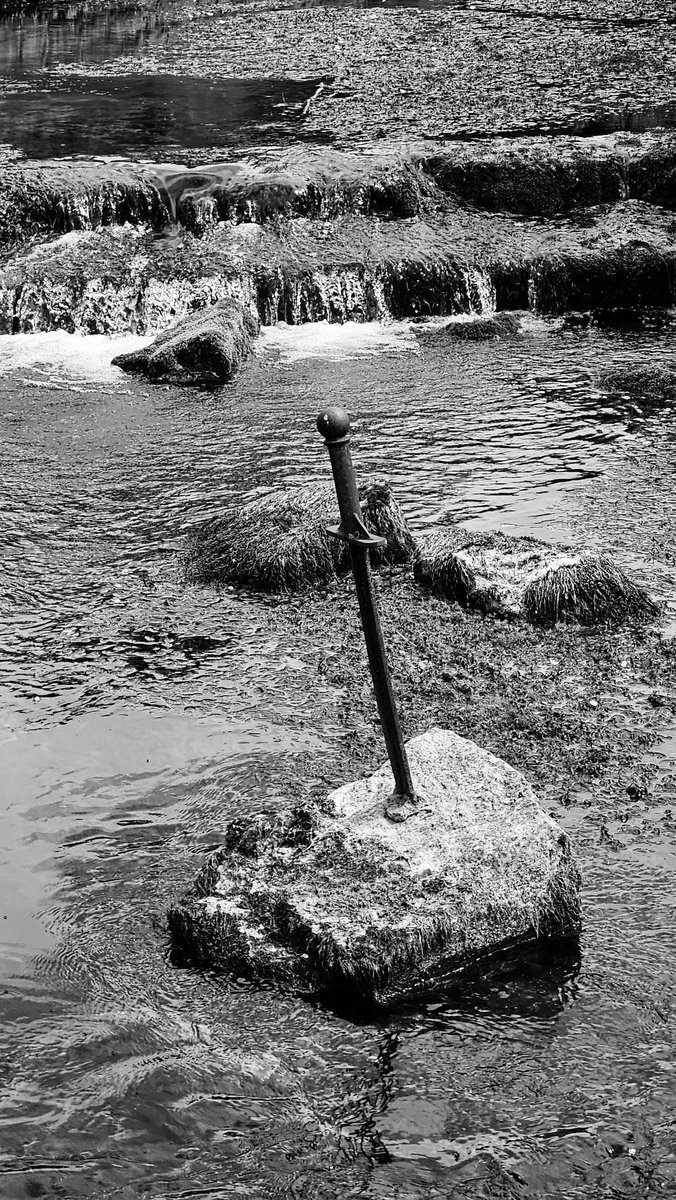 TW_Bristol's tweet photo. A couple of photos of the sword in the stone #cheddar #swordinthestone #kingarthur https://t.co/TqfUodo6eR