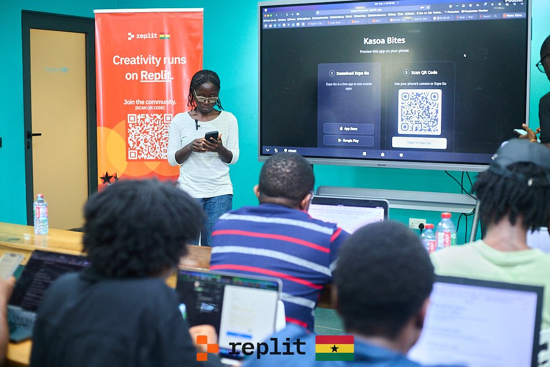 ReplitGhana's tweet photo. Extra thanks to @MESTAfrica and @ScaGreaterAccra for the collaboration.

More here: https://t.co/qWBaycBfd3