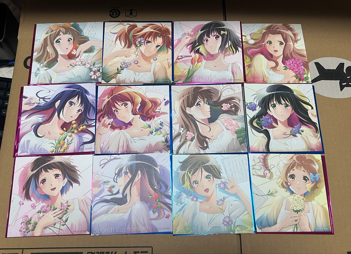 最終楽章 響け！ユーフォニアム 前編 第1週&第2週特典 無事コンプでき