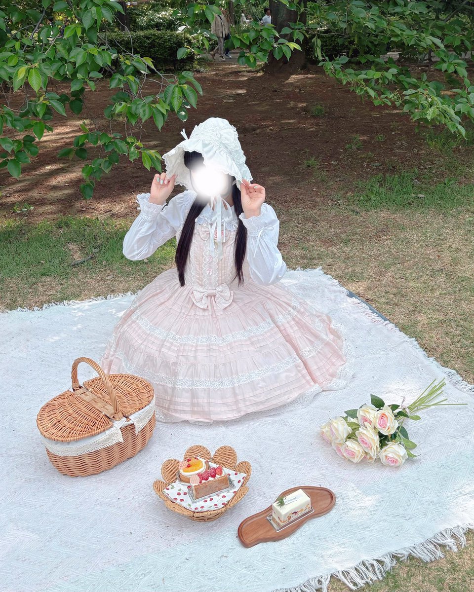 とうふちゃんにお誘いいただいて ピクニック行ったときの🧺🍃 シェリル