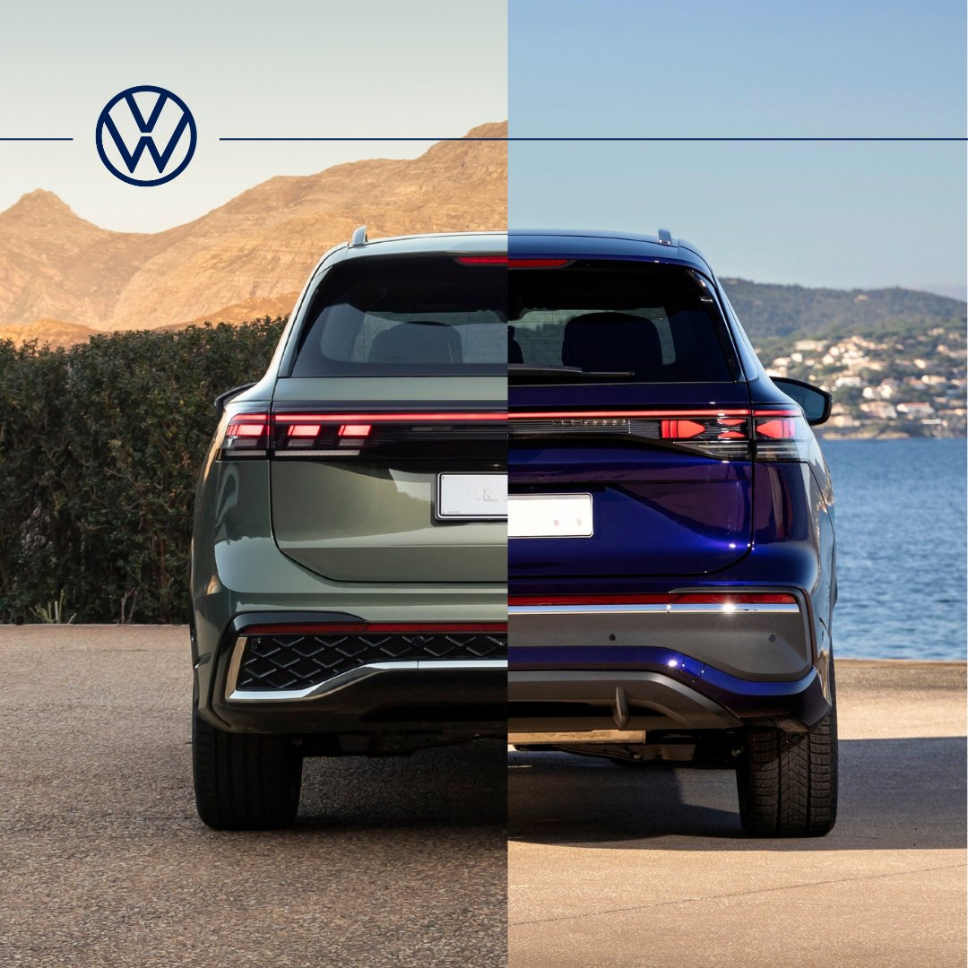 VolkswagenSA's tweet photo. “Same same… but different”...😅

The VW Tayron and Volkswagen Tiguan might look alike - but key design elements tell a different story.

Think you can spot which is which? 👀

#Volkswagen #VW #TSUV #VWTayron #Tayron #VWTiguan #Tiguan https://t.co/I8ZRSyT3EP