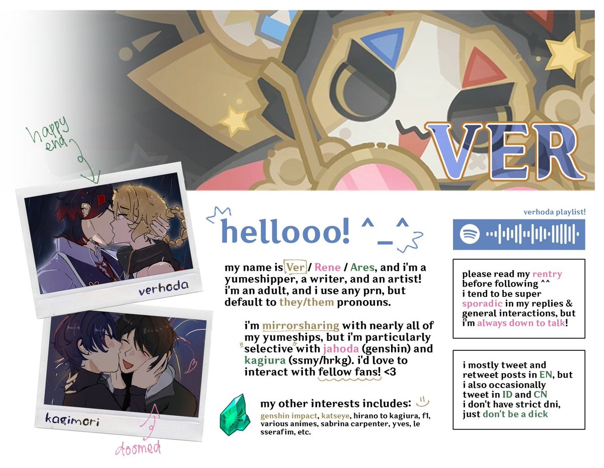 Ver⁶ ♡s Jahoda | 6.6 SPOILERS tweet media