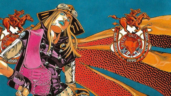 wazyiu's tweet photo. Steel ball run l’œuvre d’une vie ! https://t.co/6uMIOgVTQv