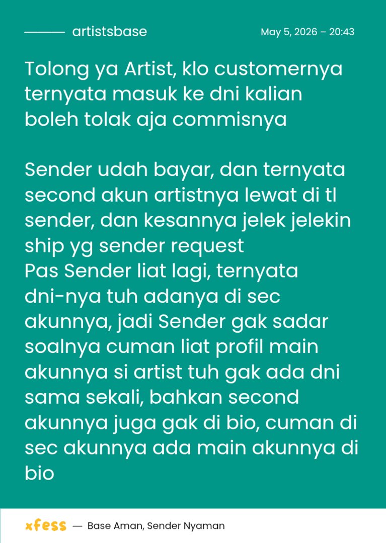 Artist’s Base tweet media