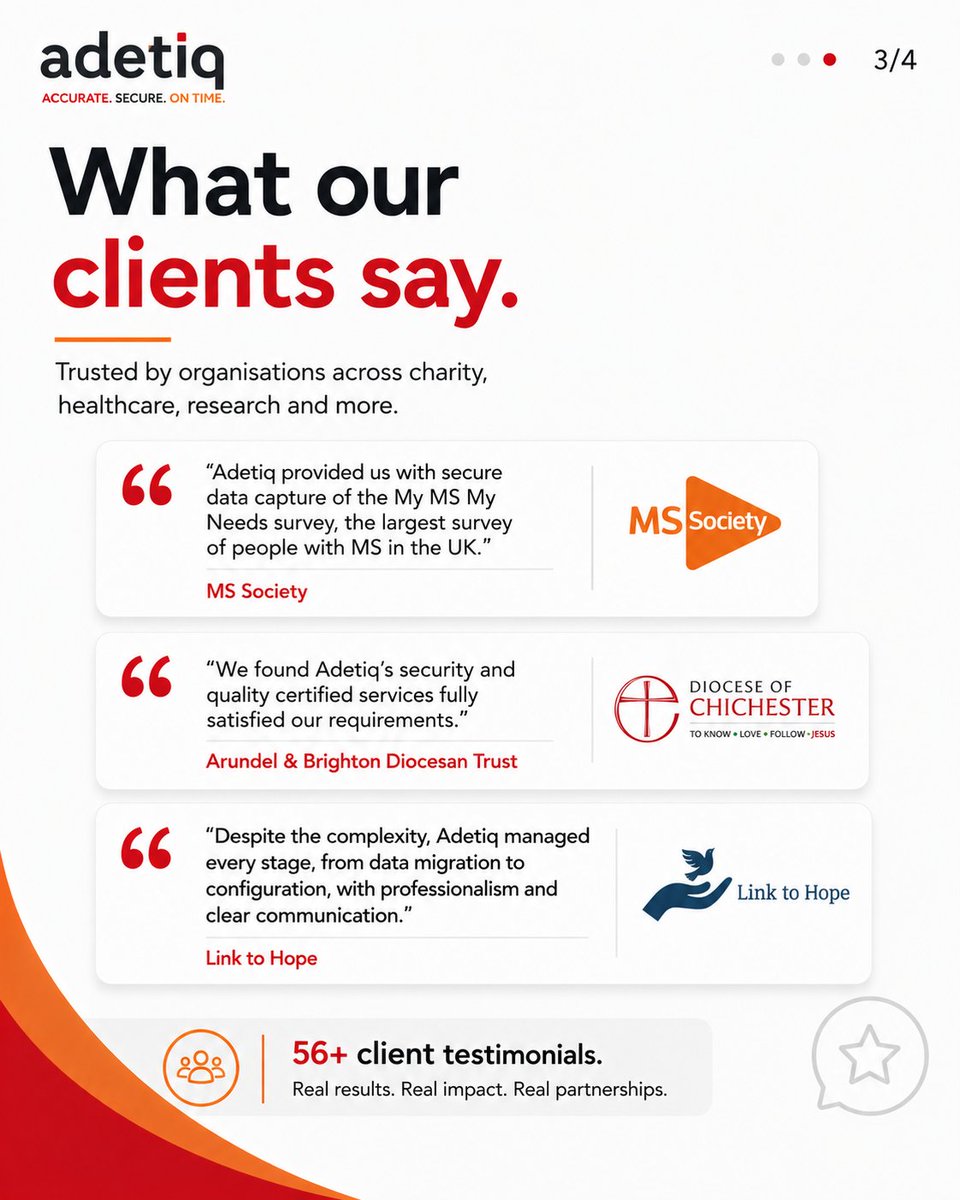 Adetiq's tweet image. Looking for an outsourcing partner you can trust?

Adetiq helps organisations reduce admin pressure with UK based support for data capture, scanning, mailroom, migration and back office work.

Accurate. Secure. On time.

#Outsourcing #DataProcessing #BusinessSupport
