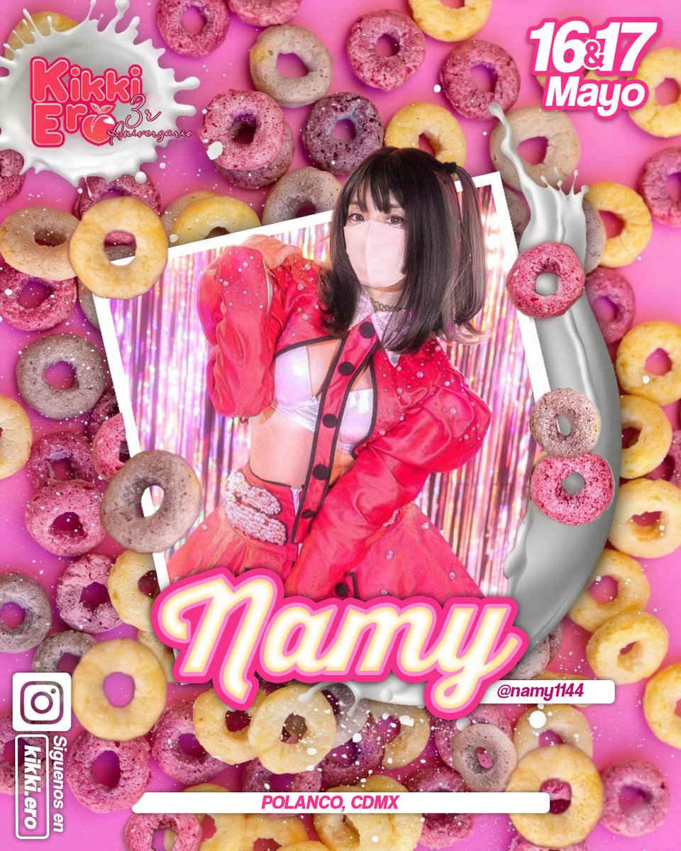 KikkiFest's tweet image. Esta edición será única 🍫
No vas a querer perdertela 🔥
Nos vemos este 16 y 17 de mayo en CDMX junto a NAMY 🍭
#eventos #CDMX #Kikkifest #Aniversario