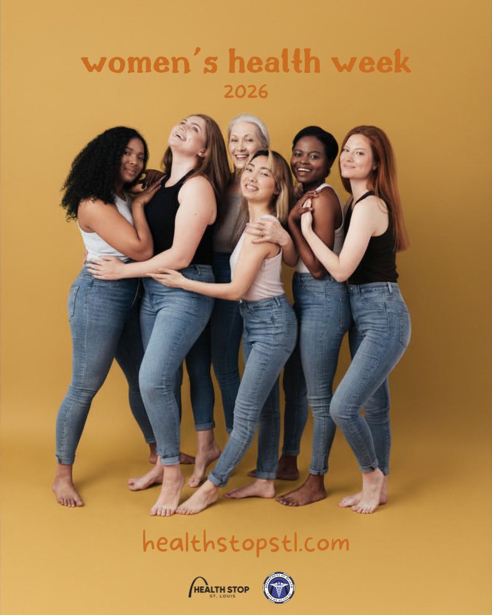 HealthStopSTL's tweet photo. Strong. Supported. Healthy.
This Women’s Health Week, prioritize YOU.
Find care, resources, and support at https://t.co/r7N3llYPjX
#WomensHealth #PublicHealth #STL

@CityofSTLDOH https://t.co/pQ7bxsBouz
