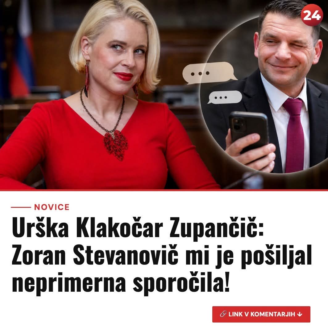 Sem vedla, da bo zdrahe delala, ker ni bila izvoljena. A ni ona govorila, da zasebne stvari niso za javnost? Hudobija babja.