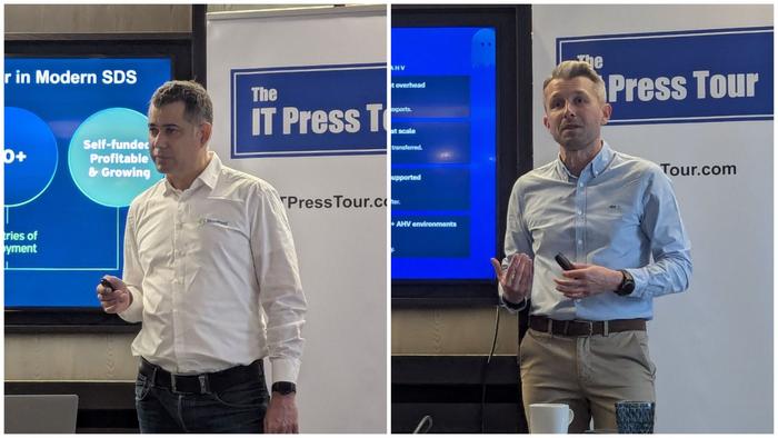 ITPressTour's tweet photo. Virtualisation: StorPool et Storware ciblent l’après-VMware. @ictjournal @y_chavanne https://t.co/CfllOmvliN @Storware @storpool #MultiCloud #SDS #Flash #SSD #NVMe #BlockStorage #DataProtection #Backup #Appliance #VM #Kubernetes #SaaS #ITPT @ITPressTour 67th https://t.co/xaS66zatp1