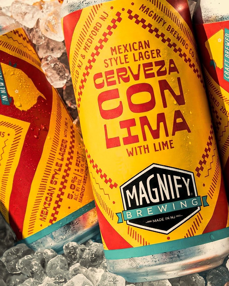 MagnifyBrewing's tweet photo. Happy Cinco de Mayo! Today we are releasing Cerveza Con Lima, our Mexican Style Lager with lime. Spring is here and summer is around the corner, and this beer is to help you through those hot days. https://t.co/9iD8ycMYnK
