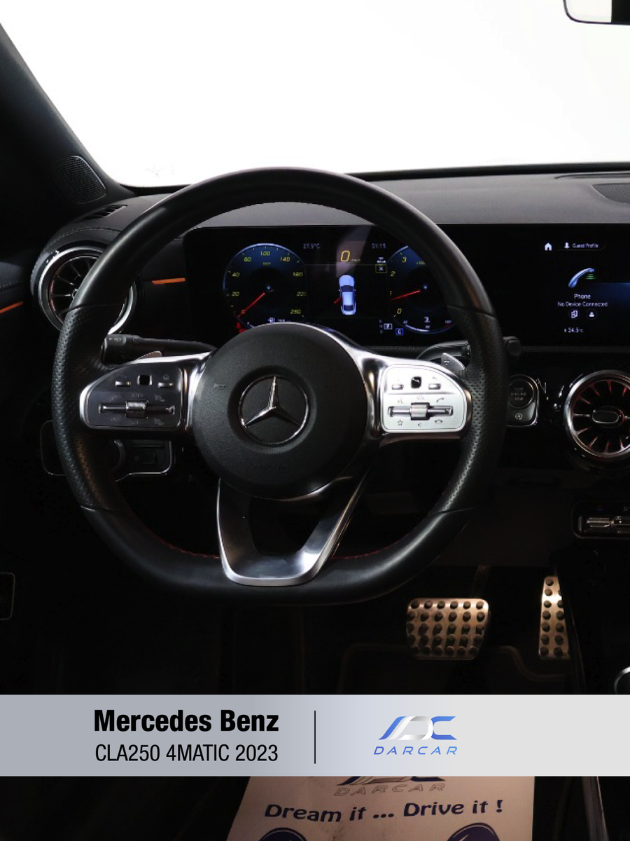 SaDarcar's tweet photo. Mercedes-Benz CLA250 2023
_____._____._____._____

المواصفات:
🔸الموديل/ 2023 
🔸 الحالة/ مستخدمه 
🔸 الممشى/ 14 ألف كيلو 
🔸المحرك/ اربعه سلندر-2.0L - 221 حصان 
🔸اللون الخارجي/ فضي 
🔸اللون الداخلي / احمر 
🔸الجنط مقاس/ 18 
🔸سقف بانوراما 
🔸Apple CarPlay - Android auto 🔸
أضاءه دخليه متغيره 64 لون 
🔸نظام الملاحة (الخرائط) 
🔸حساسات اماميه 
🔸حساسات خلفيه 
🔸مكيف خلفي 
🔸مثبت سرعه 
🔸بريك كهربائي 
🔸الدخول الذكي 
___._____._____._____
قبل 190 الف ريال 
💰 السعر بعد 170 الف ريال

السيارة بطاقه جمركيه 📍موقع السيارة / الرياض 
_____._____._____._____

للحجز والاستفسار
جاهزون للرد على جميع طلباتكم واستفساراتكم على:
💬⏬️
واتس اب✔️
+966 58 000 8555
الانستقرام✔️
https://t.co/ffYMpx5i18▫️

￼