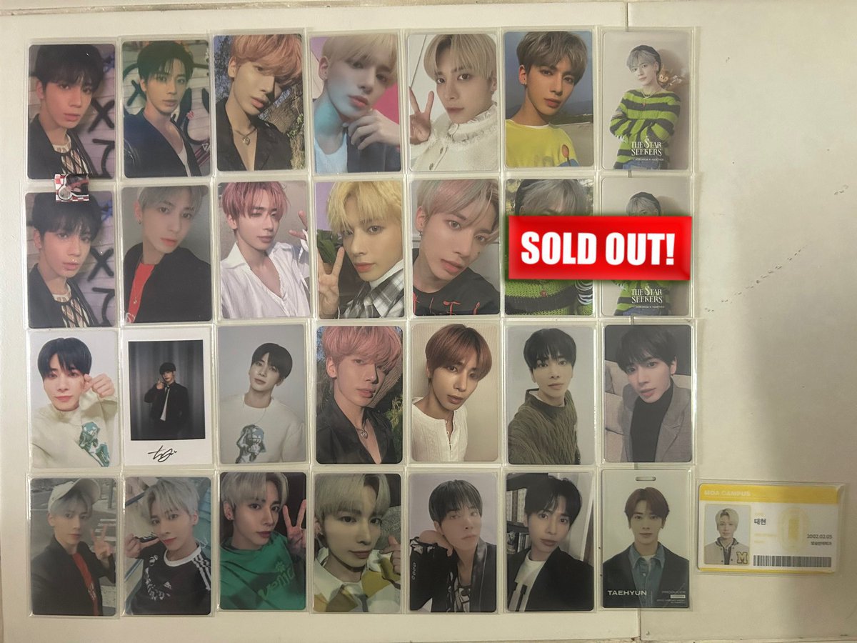WTS TXT PHOTOCARDS (CLEARANCE)

#pasarTXT #pasarTXTMY 

❣️ Can quote your own price in dm
❣️ More details can ask me
❣️ Most of them in good condition
❣️ Help me clear all my txt collection
❣️ Buy more can get more discount

🩵 Postage WM RM8 / EM RM15