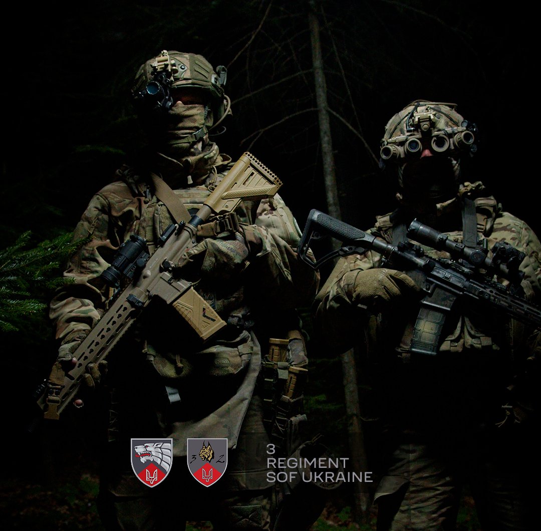 3sofua's tweet image. While the enemy seeks shelter in the darkness, we use it as a tool. At the 3rd @SOF_UKR Regiment, the night becomes an ally to those who know how to work within it.

Join the Brave!
Text +38 093 33 56 598 (WhatsApp, Signal)

#SOF #SpecialForces #Ukraine