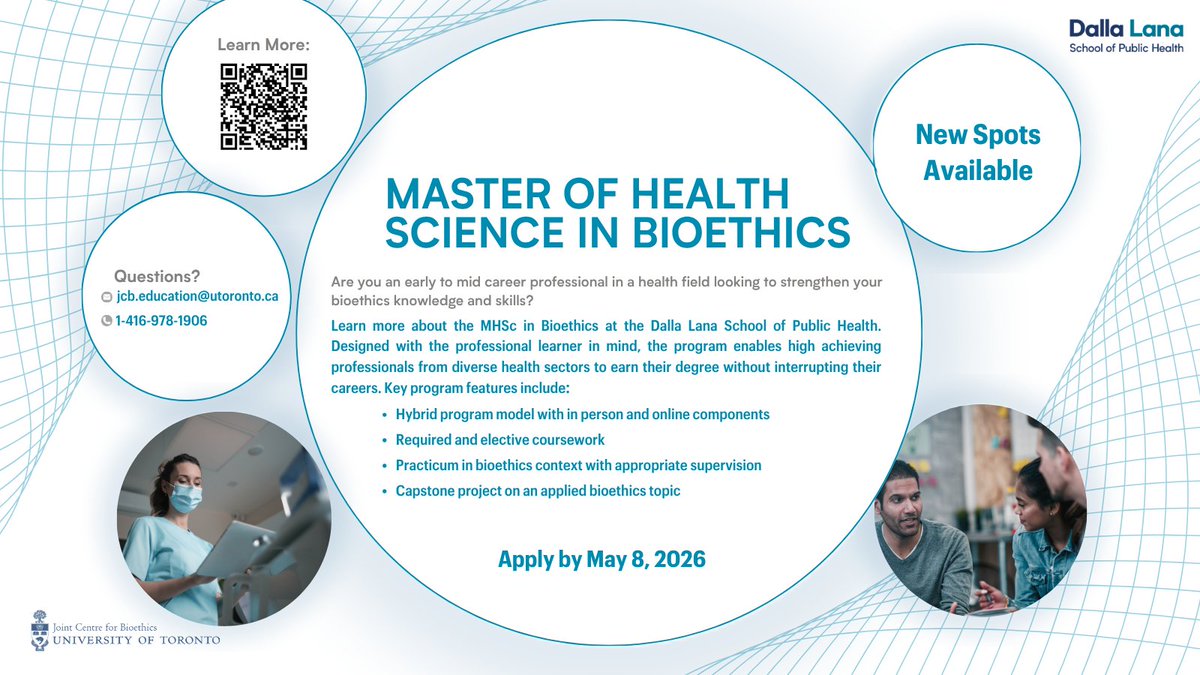 U of T Bioethics tweet media