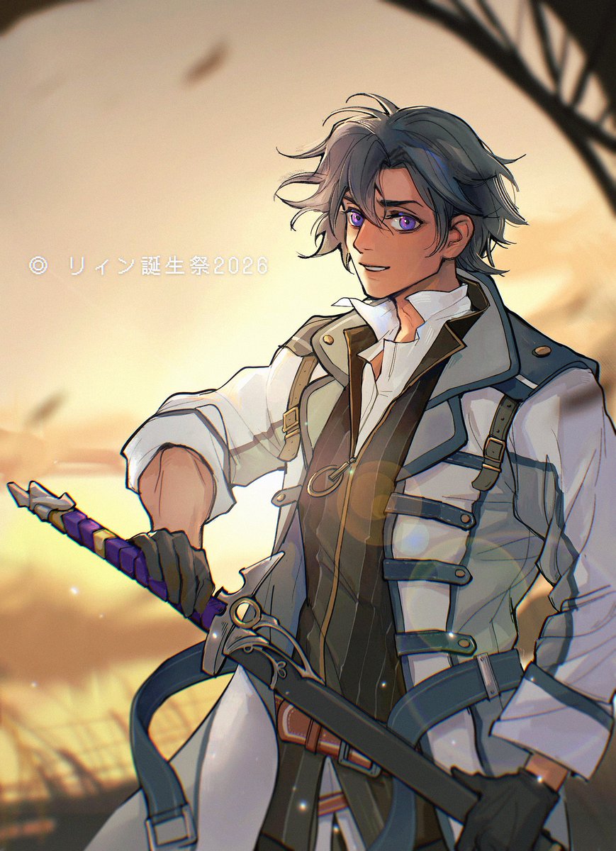 allaboutrean's tweet photo. 【21：00】
拔刀——准备——！
期待剑圣黎恩在界之轨迹2的登场，战力控狂增、劲增、暴增！
感谢亲友赠图~🤗
 #リィン誕生祭2026  #HappyReanDay #閃の軌跡 #falcom https://t.co/eejPH0j1b2