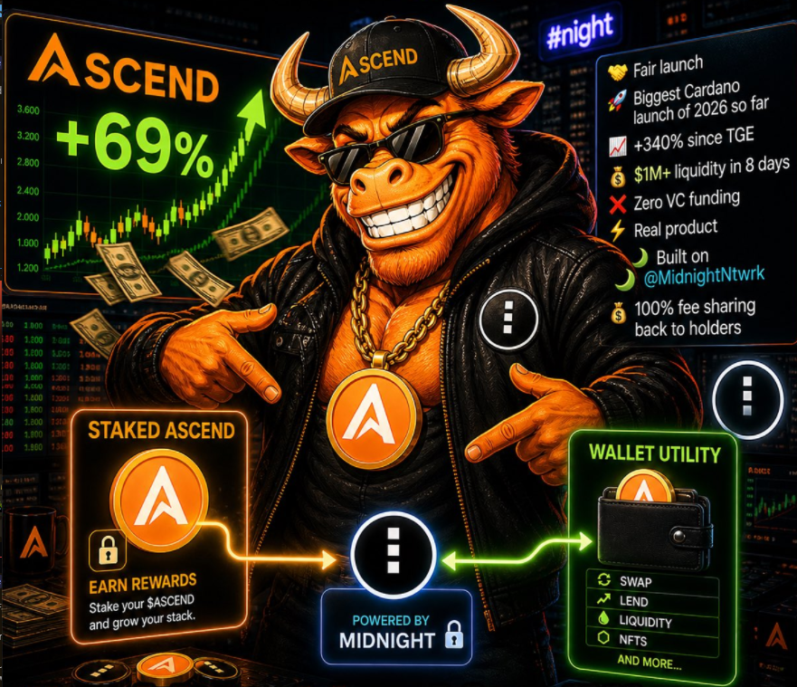 PorNairobi's tweet photo. 📢 Ascend liquid staking platform will launch tomorrow! 🔥

You'll be able to stake your $ASCEND to be ready for when mainnet launches.

Launching in advance of mainnet will allow @AscendPerps to gather your feedback and make any necessary improvements so that Ascend is ready!

100% of protocol revenue go to $ASCEND holders in Stable coins 🔥

LFAscend🚀