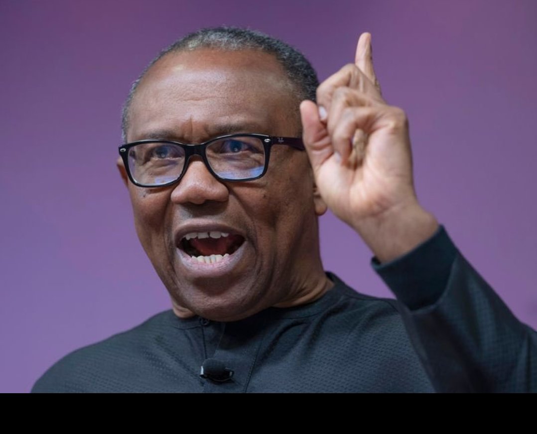 Deoptimistev's tweet photo. Peter Obi is a political party. What figure of speech is that? https://t.co/ud7jXUAnxb