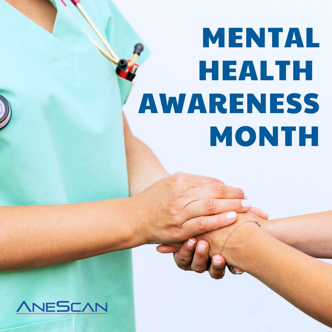 AneScan's tweet photo. This month and every month, mental health matters 💙 Supporting providers means supporting the care they deliver every day. 
#MentalHealthAwarenessMonth #HealthcareSupport https://t.co/fKfi2hfwlZ