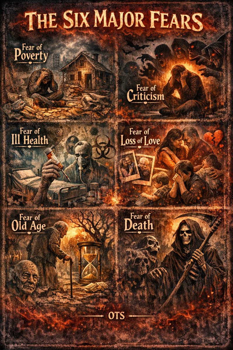 OTStee's tweet photo. WHICH IS YOUR BIGGEST FEAR ? #TWOTS https://t.co/Kh2UVlCOXh