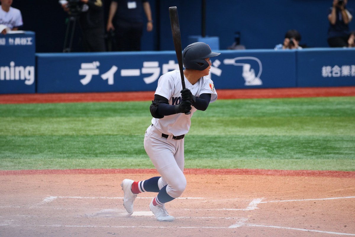 dabashi0810's tweet photo. 2026/5/3

令和8年神奈川県高等学校野球春季大会

横浜スタジアム

決勝

vs横浜創学館高校

田島 陽翔 2年 （武蔵嵐山ボーイズ）

#高校野球 #横浜高校 #田島陽翔 https://t.co/uKxWKWksSf