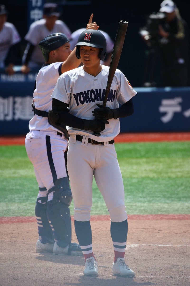 dabashi0810's tweet photo. 2026/5/3

令和8年神奈川県高等学校野球春季大会

横浜スタジアム

決勝

vs横浜創学館高校

田島 陽翔 2年 （武蔵嵐山ボーイズ）

#高校野球 #横浜高校 #田島陽翔 https://t.co/uKxWKWksSf
