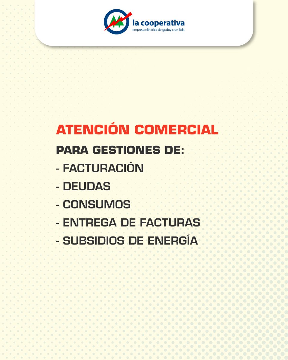 La Cooperativa Eléctrica de Godoy Cruz tweet media