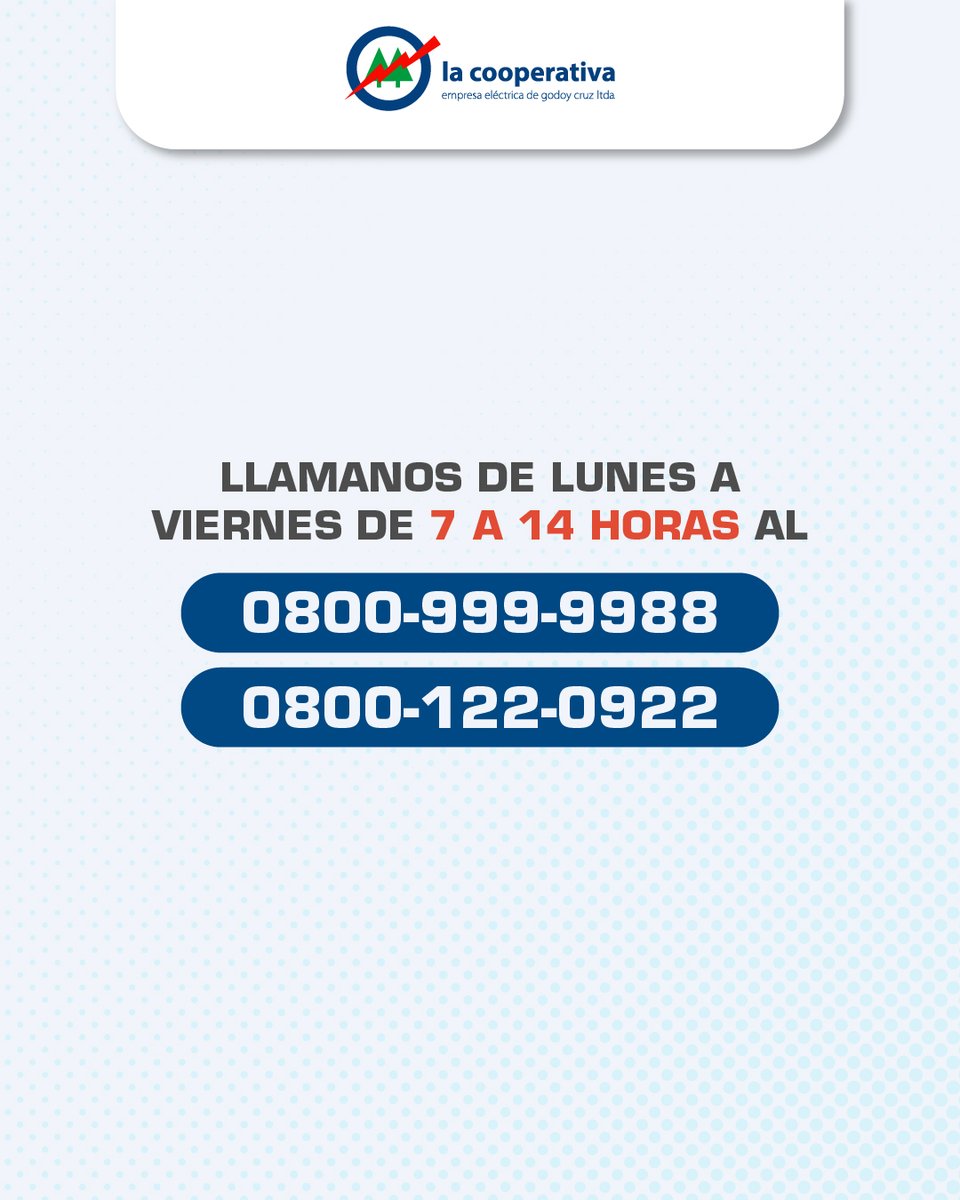 La Cooperativa Eléctrica de Godoy Cruz tweet media