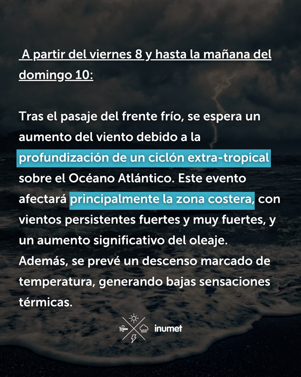 Instituto Uruguayo de Meteorología tweet media