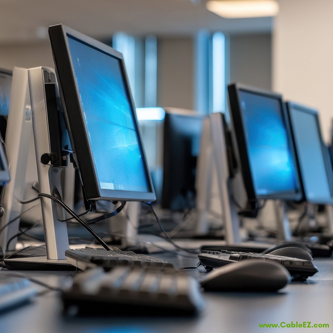 CableEZ's tweet photo. Your classrooms may look polished, but what’s happening behind the rack? Loose cables and tampering drive AV downtime in higher ed. Standardized protection means fewer tickets and more seamless teaching. https://t.co/lOwKn6fu7e

#CableEZ #CableManagement #HigherEdTech https://t.co/YkAewafUnL