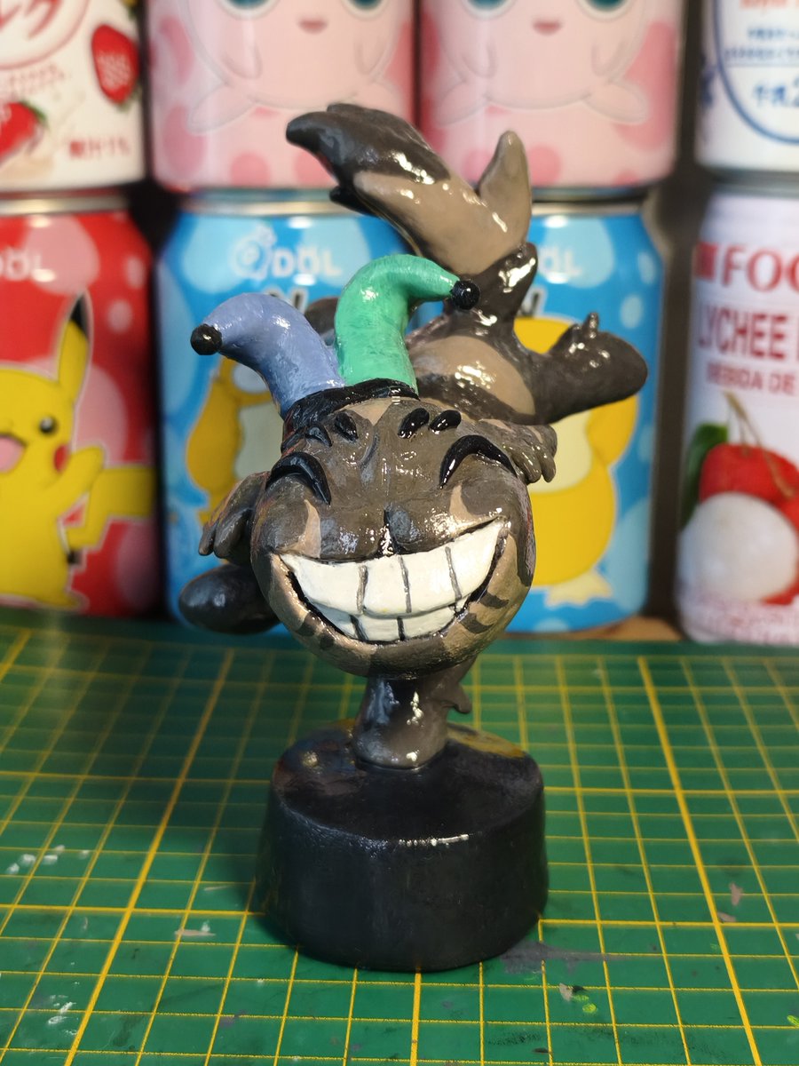 VeloYuki's tweet photo. this time I made a more difficult figure, but despite the fact that the figure looks ok, the colors are not as similar as those of the "real" Arthur
#Mewgenics #mewgenics_fanart #mewgenicsfanart #fanart #sculpture #figure #sculpting #polymerclay #clay #figurine #arthur https://t.co/71mywzyd8W