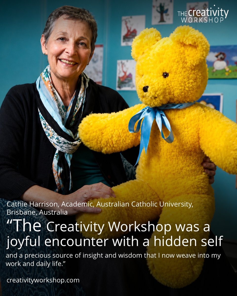 CreativityTweet's tweet photo. There is something beautiful about the way creativity helps us meet parts of ourselves we may have forgotten, neglected, or not yet fully known. 

#CreativityWorkshop #Creativity #CreativeProcess #Testimonial #Inspiration #PersonalGrowth #Imagination #CreativeLife https://t.co/nv0w5dgJa3