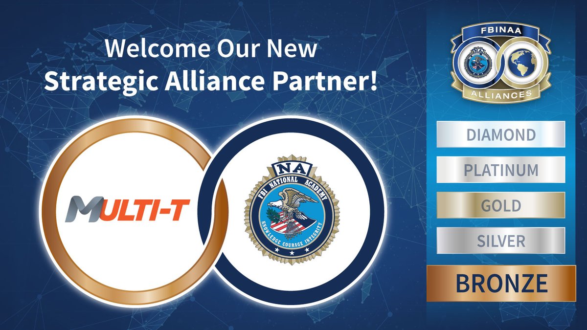 FBINAAQuantico's tweet photo. 🚨 Exciting news! We’re proud to welcome MULTI-T as our newest Bronze Level Strategic Alliance Partner. Developed by Entotech Life Sciences, it’s a compact, multi-purpose tourniquet built for fast, effective bleeding control. #FBINAA #NewPartner #StrategicAlliance https://t.co/8KvB9pU63J
