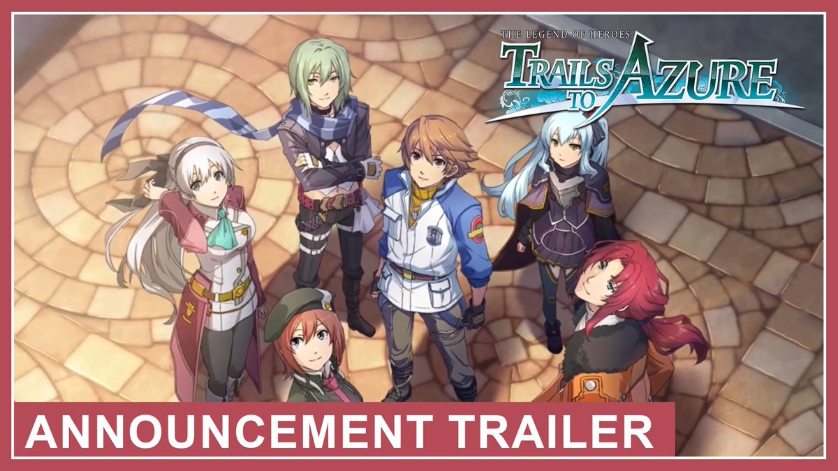 📢 The Legend of Heroes: Trails from Zero and The Legend of Heroes: Trails to Azure will be coming to Nintendo Switch 2 and PlayStation 5 in 2026!

Watch the new Announcement Trailers 👇
#TrailsFromZero: youtu.be/QFYO4Yki1CQ
#TrailsToAzure: youtu.be/kuANMvZoQp4