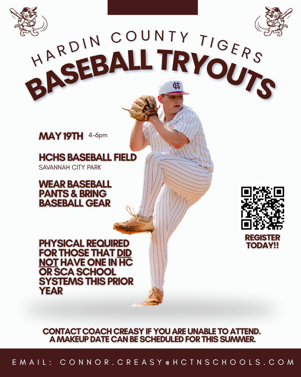 HCSportsHOF's tweet photo. We want YOU 🫵🏼 in maroon next season. 

The young talent. 
The upgraded facilities. 
The atmosphere. 
The uniforms. 
The coaching staff. 
The camaraderie. 
The tradition. 

The future has never been brighter for @baseball_hchs. Don’t miss your chance. https://t.co/0sijltuIVI